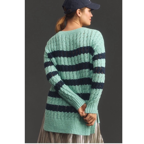 Anthropologie Pilcro Longlined Stitch Jumper New with tags - Picture 2 of 4